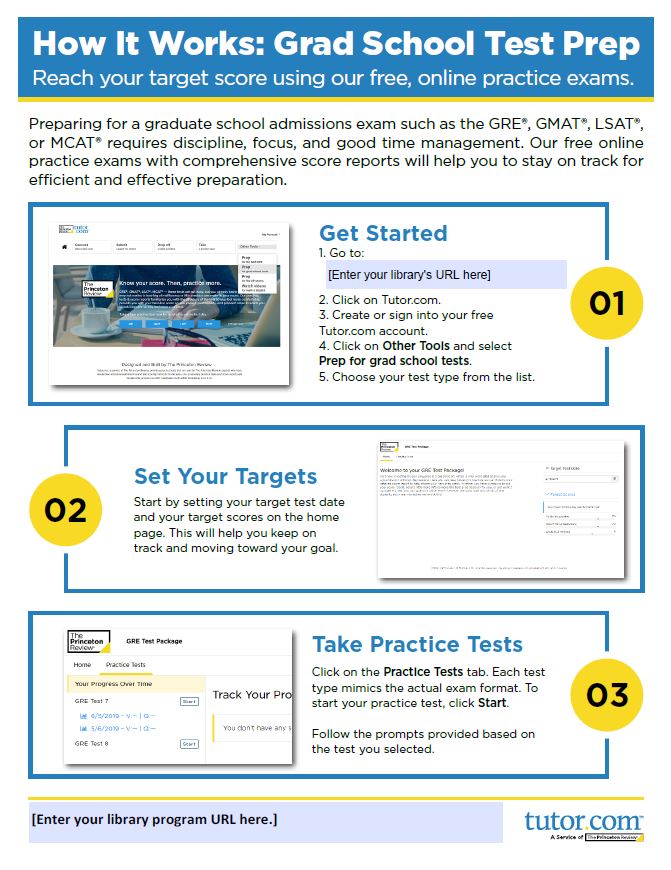 Grad School Test Prep - cover